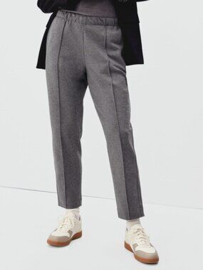 Everlane The Dream Pant Heathered Charcoal Gray Large L